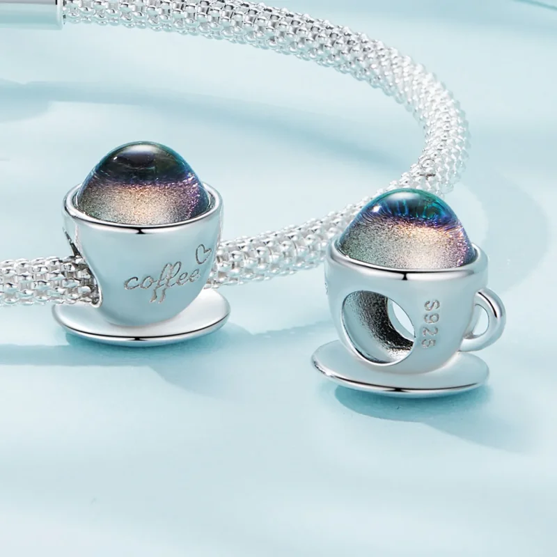(kép) Pandora stílusú kávéscsésze charm - SCC2475 - Megtekintés 4