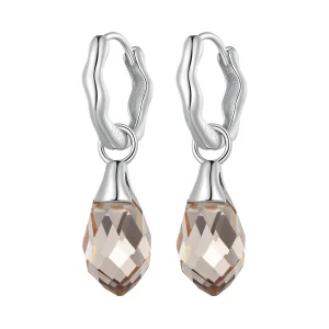 Pandora stílusú luxus vízcsepp fülbevalók - BSE814 (kép) Pandora stílusú luxus vízcsepp fülbevalók - BSE814