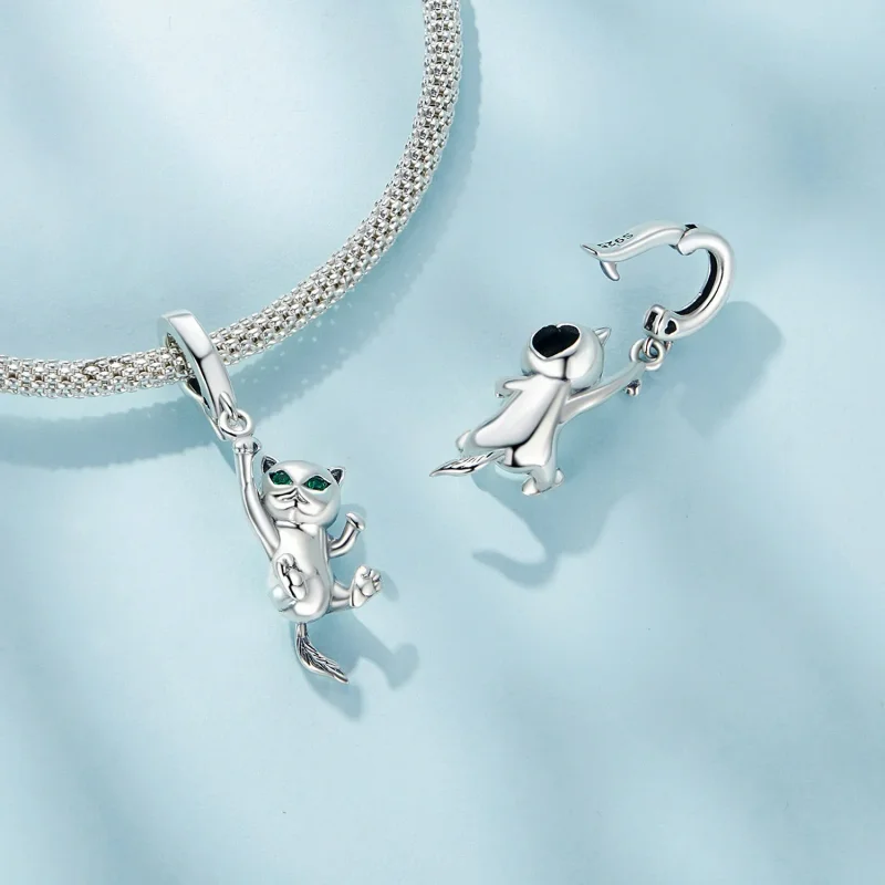 (kép) Pandora stílusú macska dangle - SCC2572 - Megtekintés 5