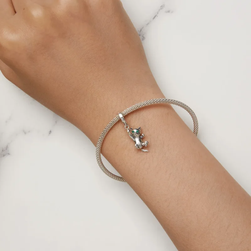 (kép) Pandora stílusú macska dangle - SCC2572 - Megtekintés 7