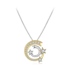Pandora stílusú Meteor nyaklánc - BSN350 (kép) Pandora stílusú Meteor nyaklánc - BSN350