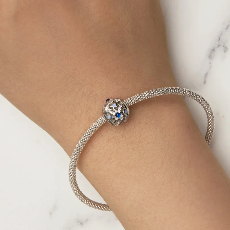 (kép) Pandora stílusú Nap és Éjjel csillagok charm - SCC2554 - Megtekintés 7
