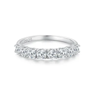 Pandora stílusú Patternmoissanite gyűrű (Egy tanúsítvány) - MSR015 (kép) Pandora stílusú Patternmoissanite gyűrű (Egy tanúsítvány) - MSR015