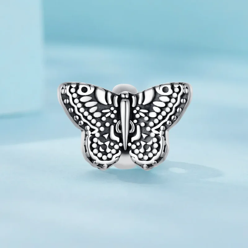 (kép) Pandora stílusú Pillangó Szilikon Charm - SCC2551 - Megtekintés 2
