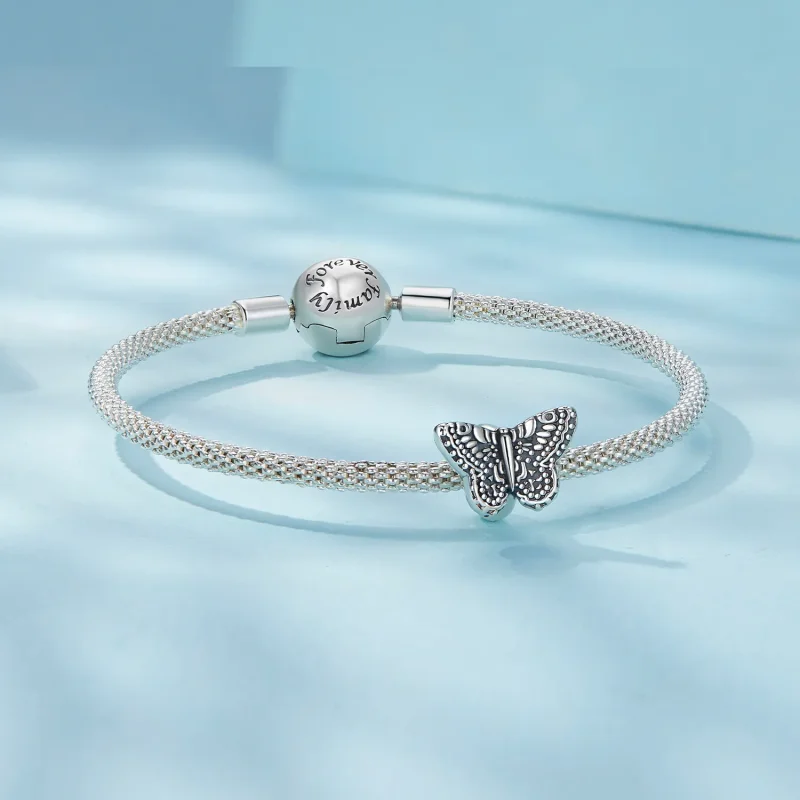 (kép) Pandora stílusú Pillangó Szilikon Charm - SCC2551 - Megtekintés 5