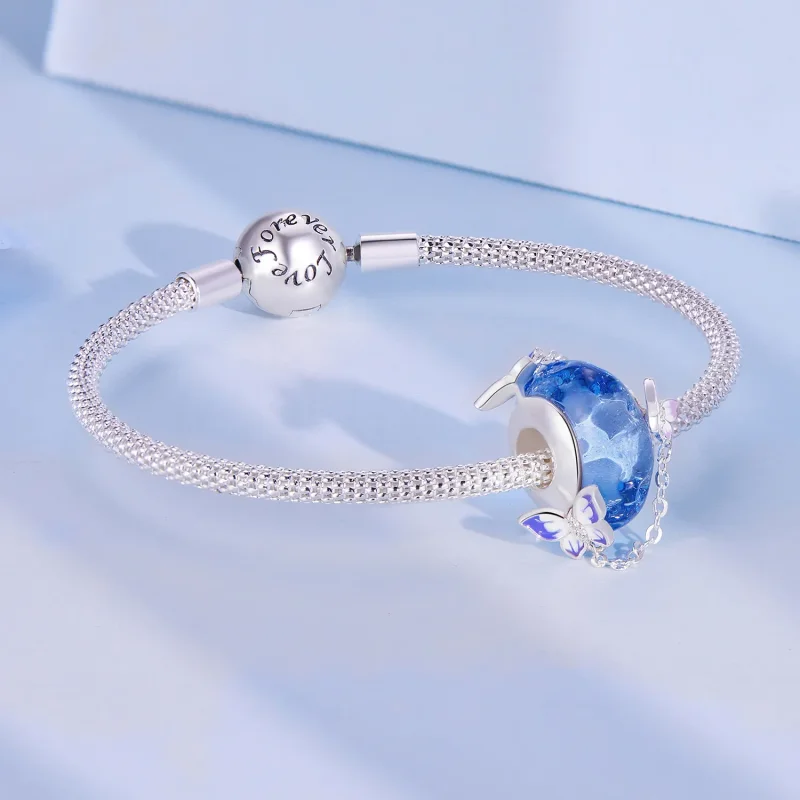 (kép) Pandora stílusú Pillangó Tassel Charm - SCC2461 - Megtekintés 5