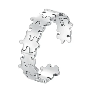 Pandora stílusú rejtélygyűrű - SCR925 (kép) Pandora stílusú rejtélygyűrű - SCR925