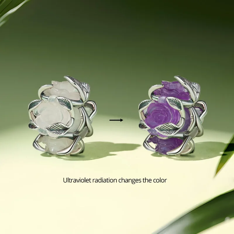 (kép) Pandora stílusú rózsa charm - SCC2602 - Megtekintés 2