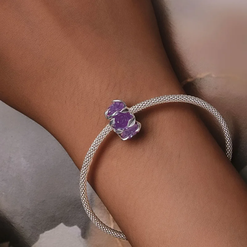 (kép) Pandora stílusú rózsa charm - SCC2602 - Megtekintés 10