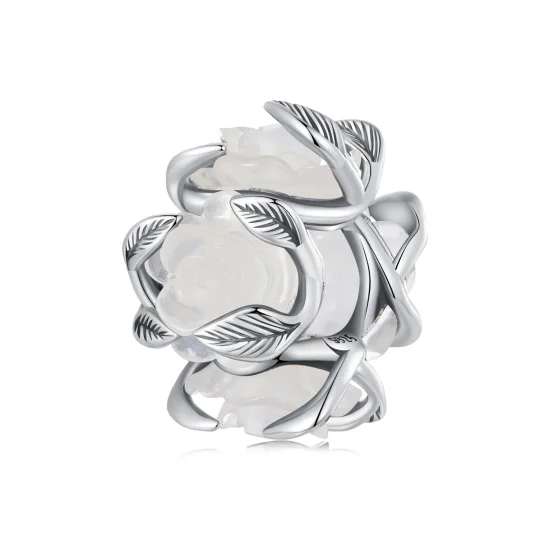 (kép) Pandora stílusú rózsa charm - SCC2602