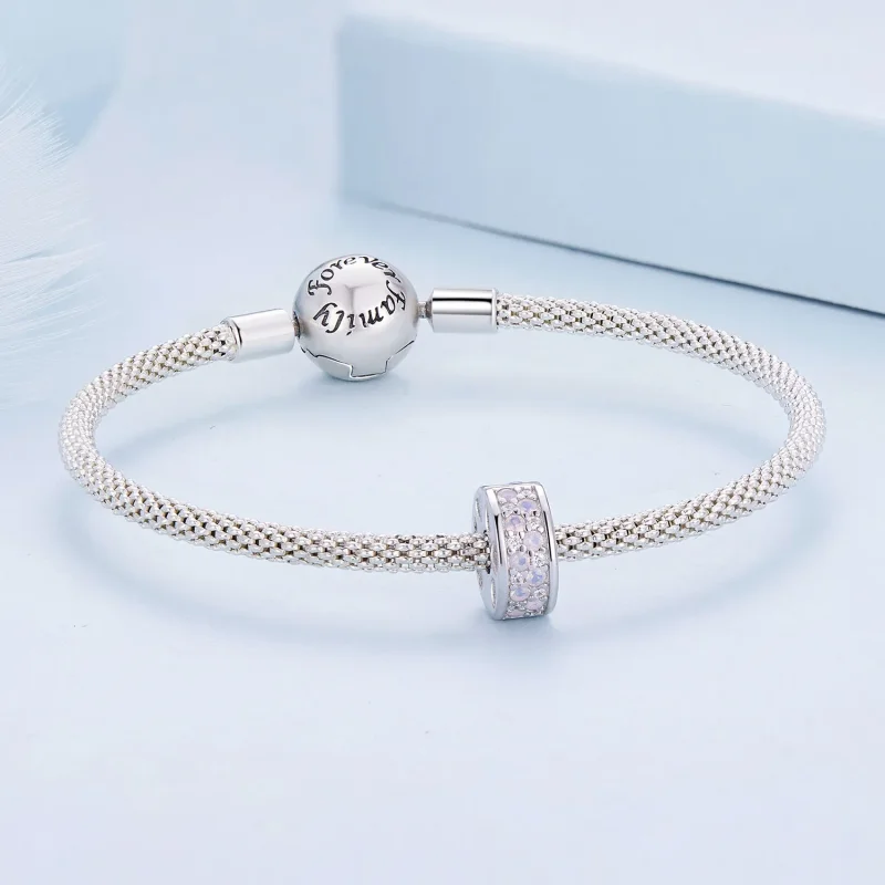 (kép) Pandora stílusú Rózsaszín Szimfónia Csipesz - BSC929 - Megtekintés 5