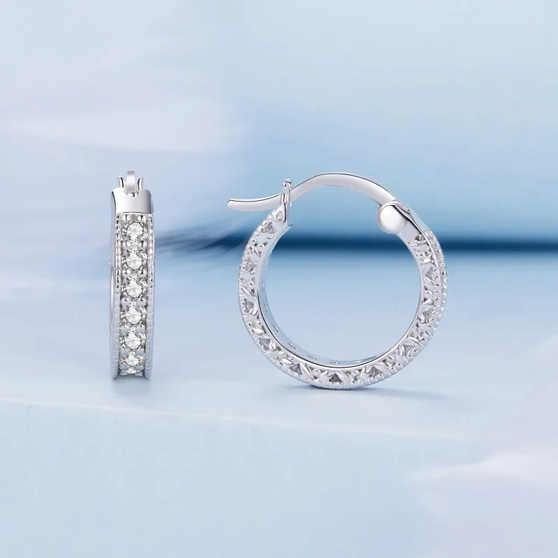 (kép) Pandora stílusú Shine fülbevalók - BSE868 - Megtekintés 2