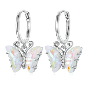Pandora stílusú Szimfónia Pillangó Fülbevaló - SCE1588-CF (kép) Pandora stílusú Szimfónia Pillangó Fülbevaló - SCE1588-CF