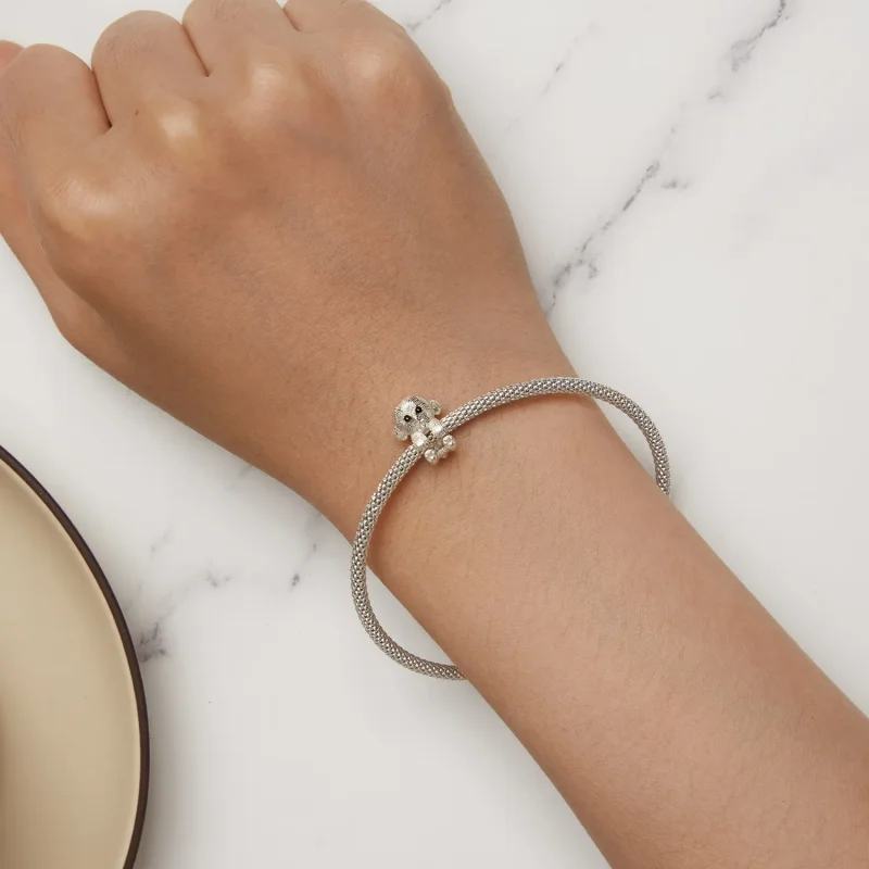 (kép) Pandora stílusú Teddy Charm - SCC2586 - Megtekintés 6