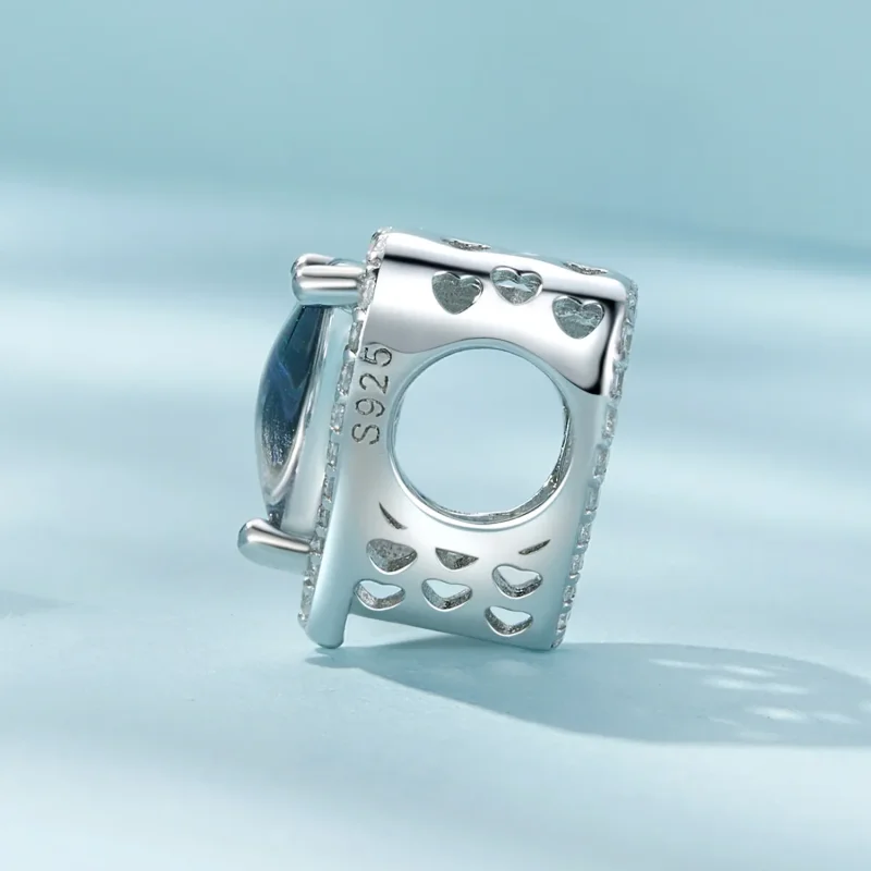 (kép) Pandora stílusú termoszenzoros hangulatkő charm - SCC2596 - Megtekintés 5
