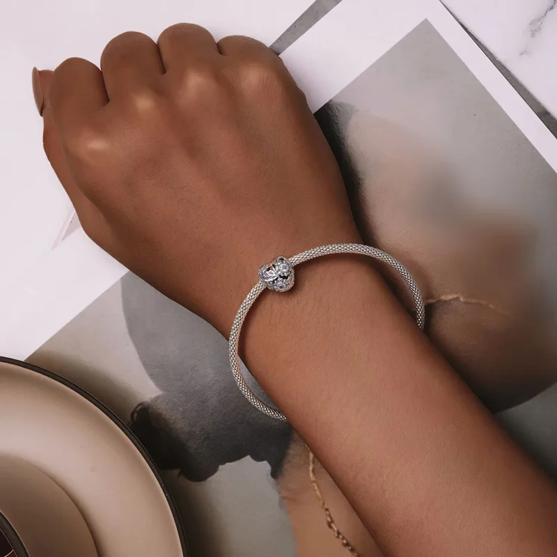 (kép) Pandora stílusú Vintage Vine Charm - SCC2610 - Megtekintés 6