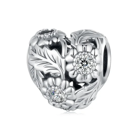 (kép) Pandora stílusú Vintage Vine Charm - SCC2610