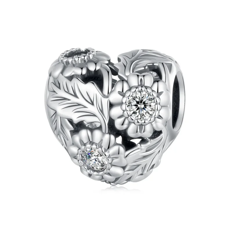 (kép) Pandora stílusú Vintage Vine Charm - SCC2610