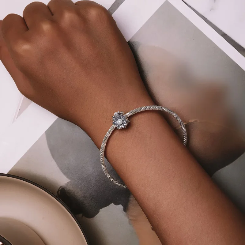 (kép) Pandora stílusú Vintage Vine Charm - SCC2611 - Megtekintés 6