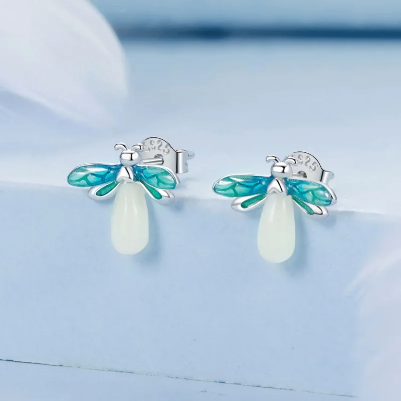 (kép) Pandora stílusú Firefly fülbevalók - BSE962 - Megtekintés 2