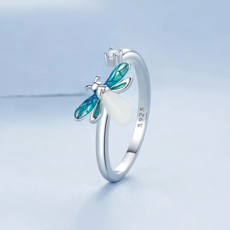 (kép) Pandora stílusú Firefly Open Ring egy varázslatos gyűrű - BSR514-E - Megtekintés 2