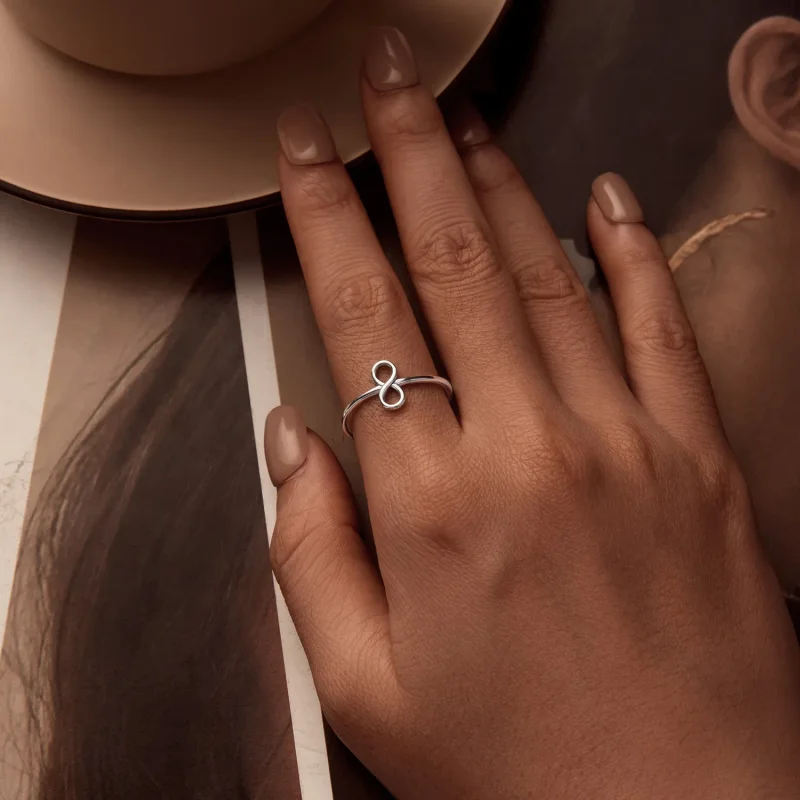 (kép) Pandora stílusú Infinity Ring - SCR996-E - Megtekintés 6