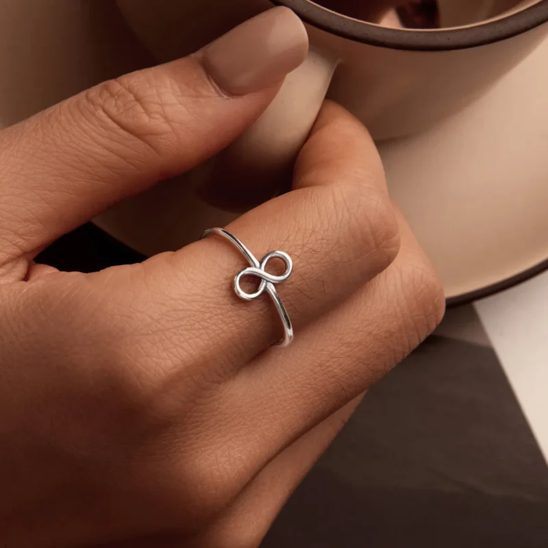 (kép) Pandora stílusú Infinity Ring - SCR996-E - Megtekintés 7