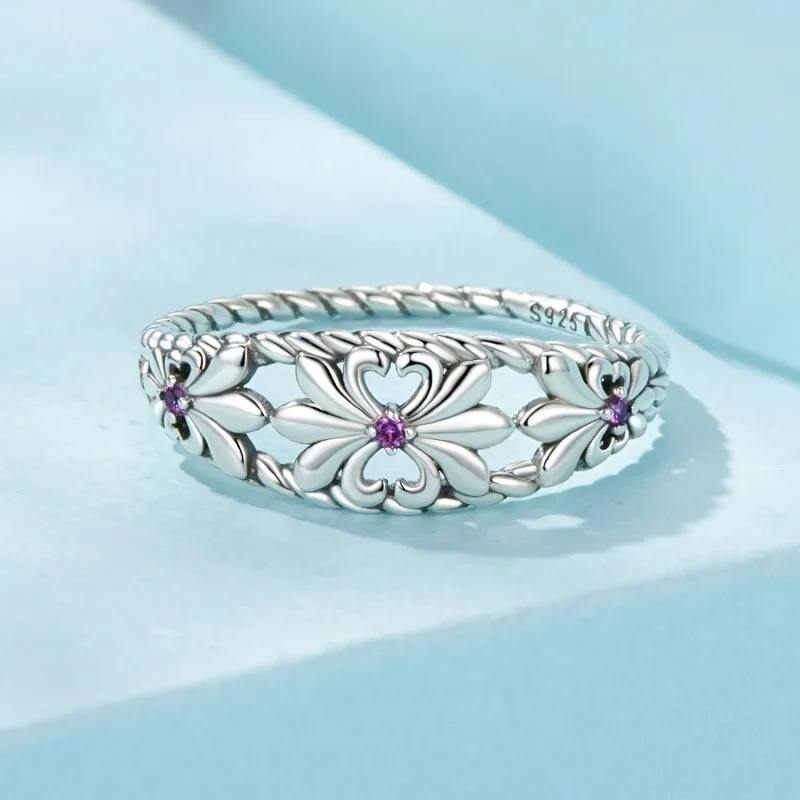 (kép) Pandora stílusú Iris Vintage gyűrű - SCR998 - Megtekintés 3