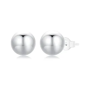 Pandora stílusú közepes golyó fülbevalók - SCE1725-M (kép) Pandora stílusú közepes golyó fülbevalók - SCE1725-M