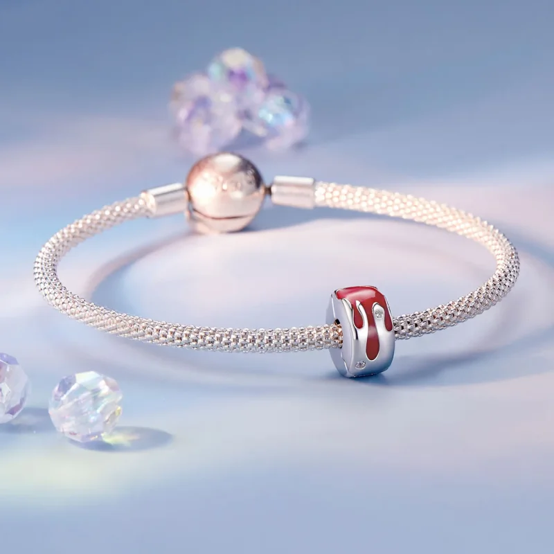 (kép) Pandora stílusú megolvasztott pozicionáló csat Charm - SCC2700 - Megtekintés 5
