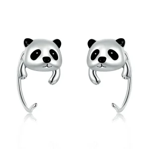 Pandora stílusú mini panda - BSE568 (kép) Pandora stílusú mini panda - BSE568