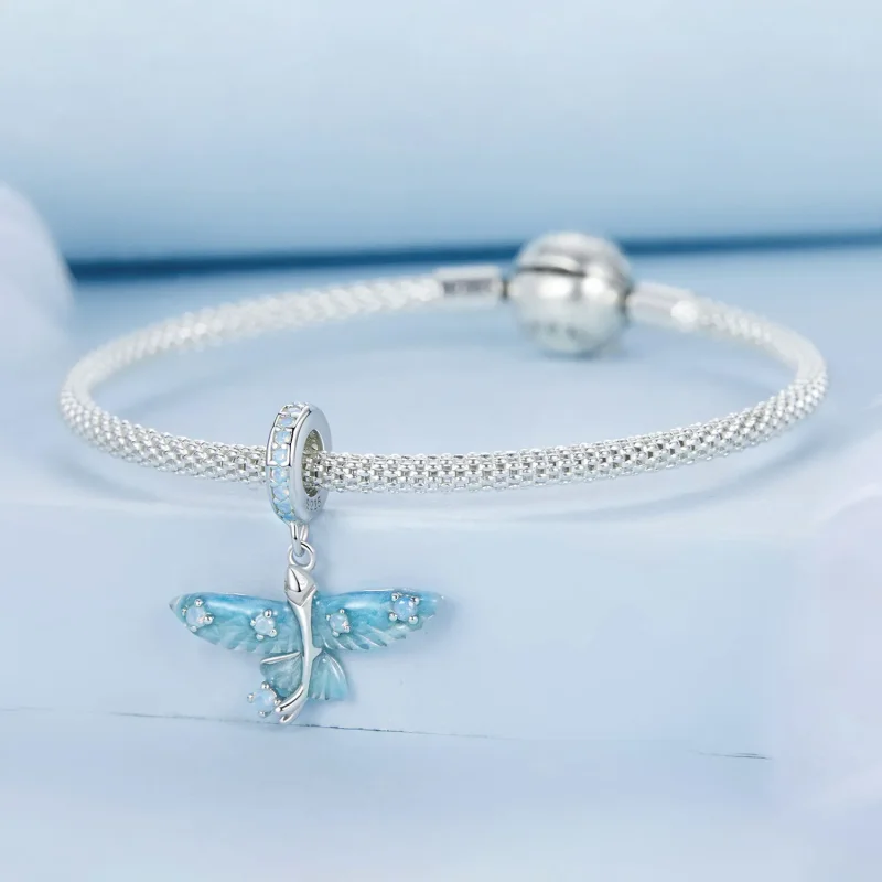 (kép) Pandora stílusú repülő hal Charm - BSC967 - Megtekintés 3