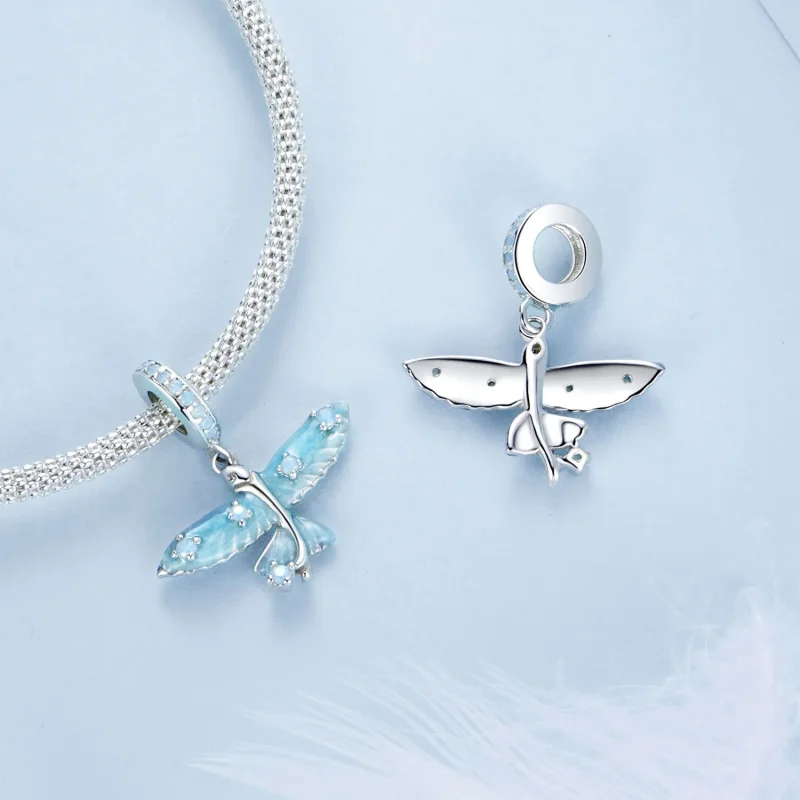 (kép) Pandora stílusú repülő hal Charm - BSC967 - Megtekintés 4