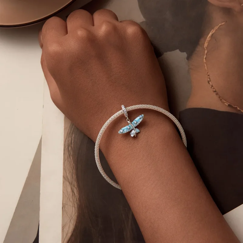 (kép) Pandora stílusú repülő hal Charm - BSC967 - Megtekintés 5