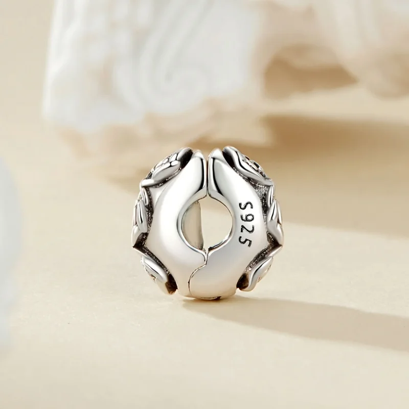 (kép) Pandora stílusú rózsa pozicionáló csat Charm - SCC2706 - Megtekintés 3