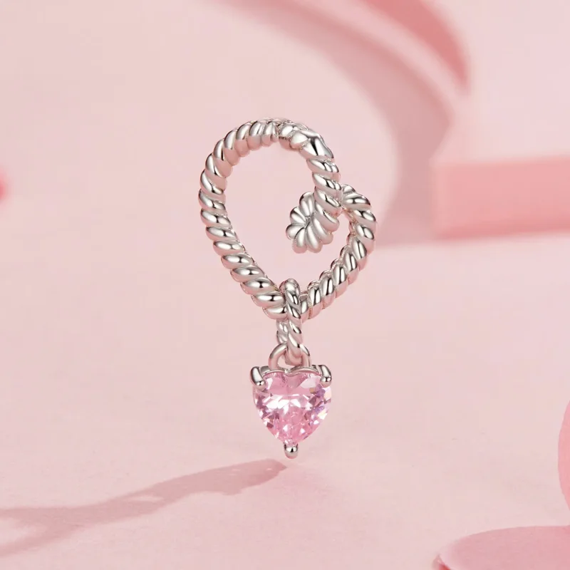 (kép) Pandora stílusú Smart Heart Charm - SCC2692 - Megtekintés 2