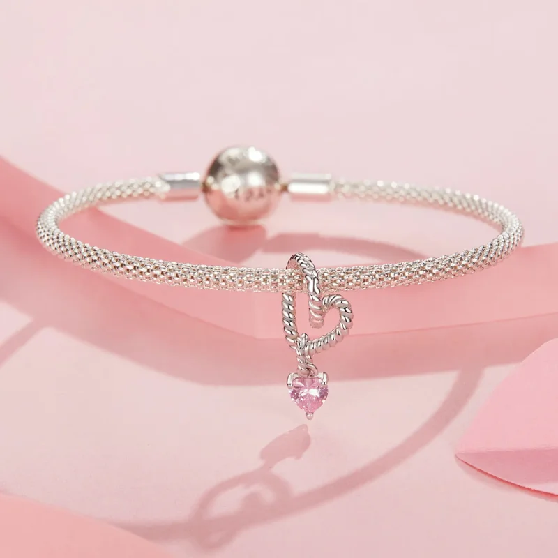 (kép) Pandora stílusú Smart Heart Charm - SCC2692 - Megtekintés 3