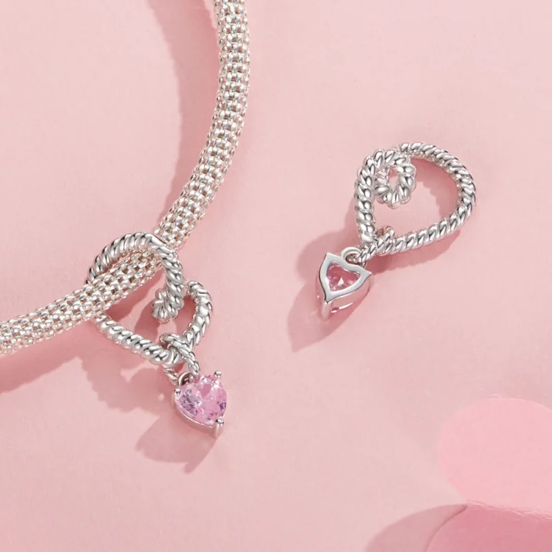 (kép) Pandora stílusú Smart Heart Charm - SCC2692 - Megtekintés 4