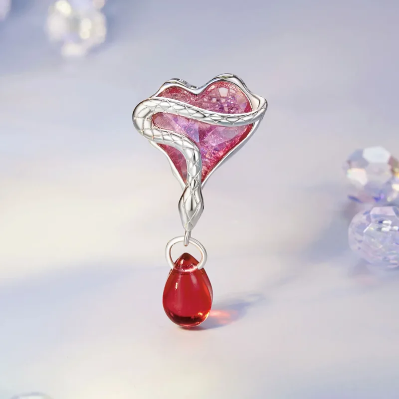 (kép) Pandora stílusú véres kígyó Charm - SCC2699 - Megtekintés 2