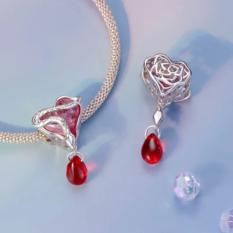 (kép) Pandora stílusú véres kígyó Charm - SCC2699 - Megtekintés 4