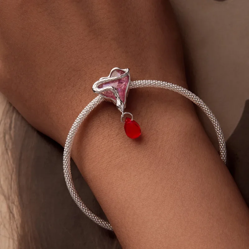 (kép) Pandora stílusú véres kígyó Charm - SCC2699 - Megtekintés 6