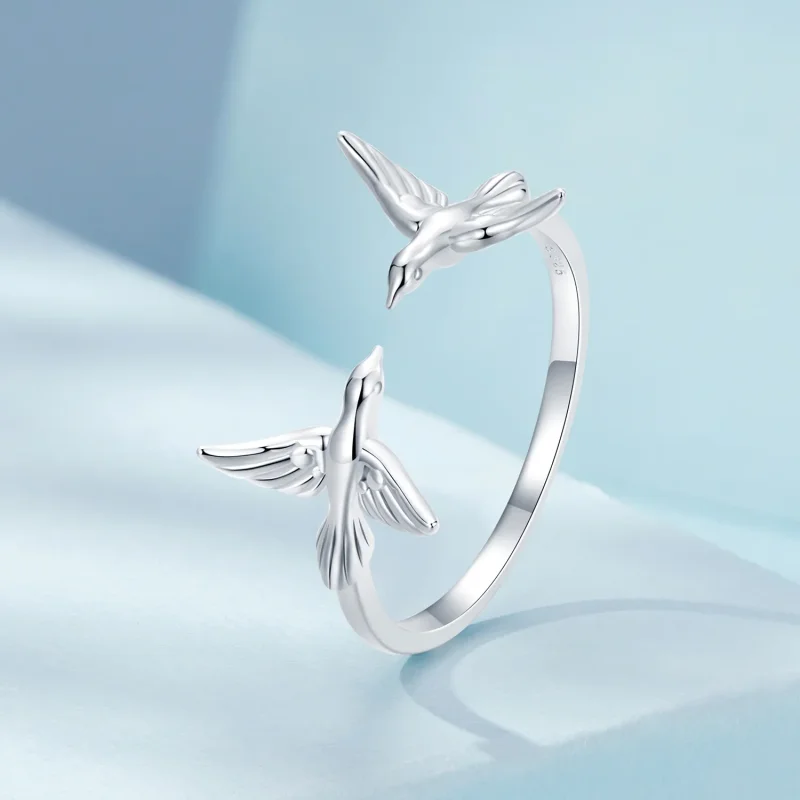 (kép) Pandora stílusú Asuka Open Ring - SCR1006-E - Megtekintés 2