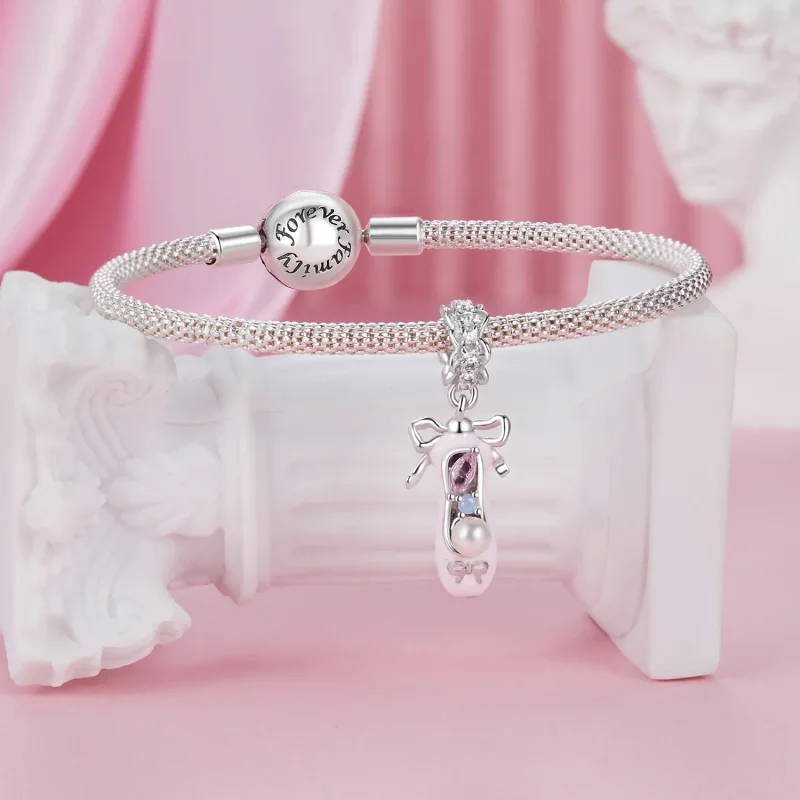 (kép) Pandora stílusú balett cipő Charm - SCC2761 - Megtekintés 3