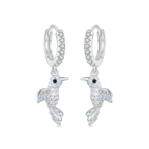 Pandora stílusú BSE991 madár fülbevalók - BSE991 (kép) Pandora stílusú BSE991 madár fülbevalók - BSE991