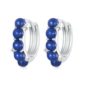 Pandora stílusú csillag fülbevalók - BSE984 (kép) Pandora stílusú csillag fülbevalók - BSE984