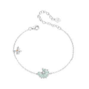 Pandora stílusú Daisy Bee karkötő - SCB270 (kép) Pandora stílusú Daisy Bee karkötő - SCB270