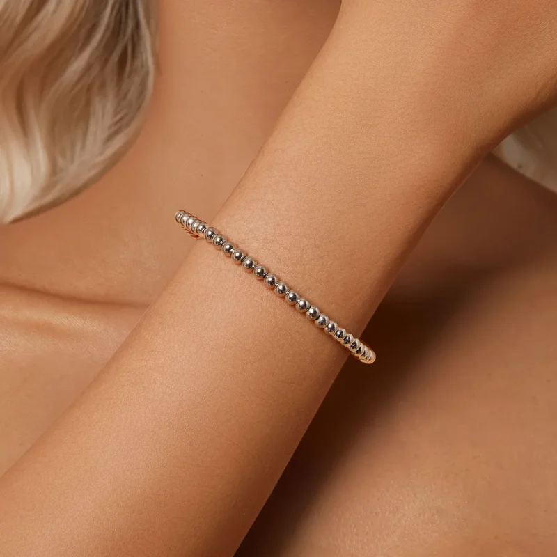 (kép) Pandora stílusú ezüst gyöngyök DIY alaplánc - SCB267 - Megtekintés 7