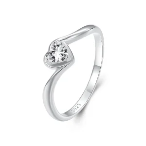 Pandora stílusú gyönyörű szerelem Moissanite Ring (egy tanúsítvány) - MSR047 (kép) Pandora stílusú gyönyörű szerelem Moissanite Ring (egy tanúsítvány) - MSR047