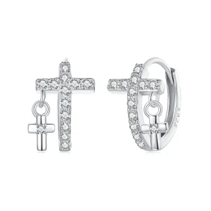 Pandora stílusú keresztfül - BSE1002 (kép) Pandora stílusú keresztfül - BSE1002