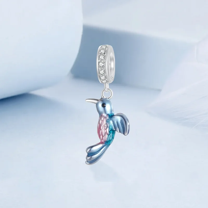 (kép) Pandora stílusú Kingfisher Charm - BSC1004 - Megtekintés 2